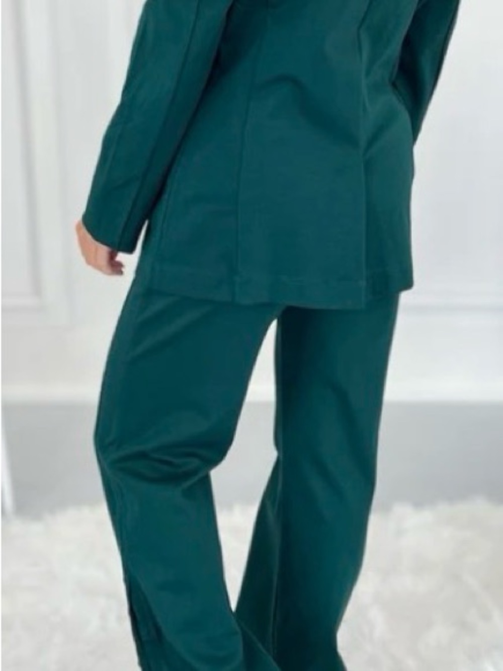 Hunter Green Dear Scarlett Executive Blazer - (see matching pants) - Picture 2 of 3